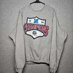 NFC Championship Pullover Sweatshirt 1999 Rams Champions